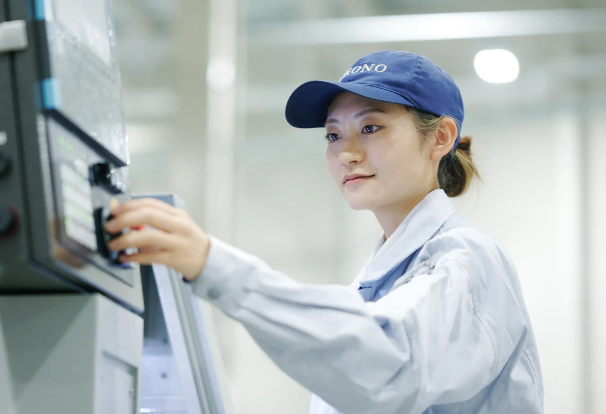 インタビューの様子