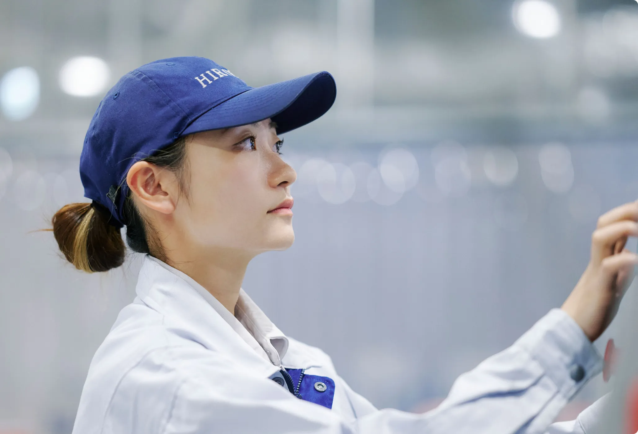 インタビューの様子