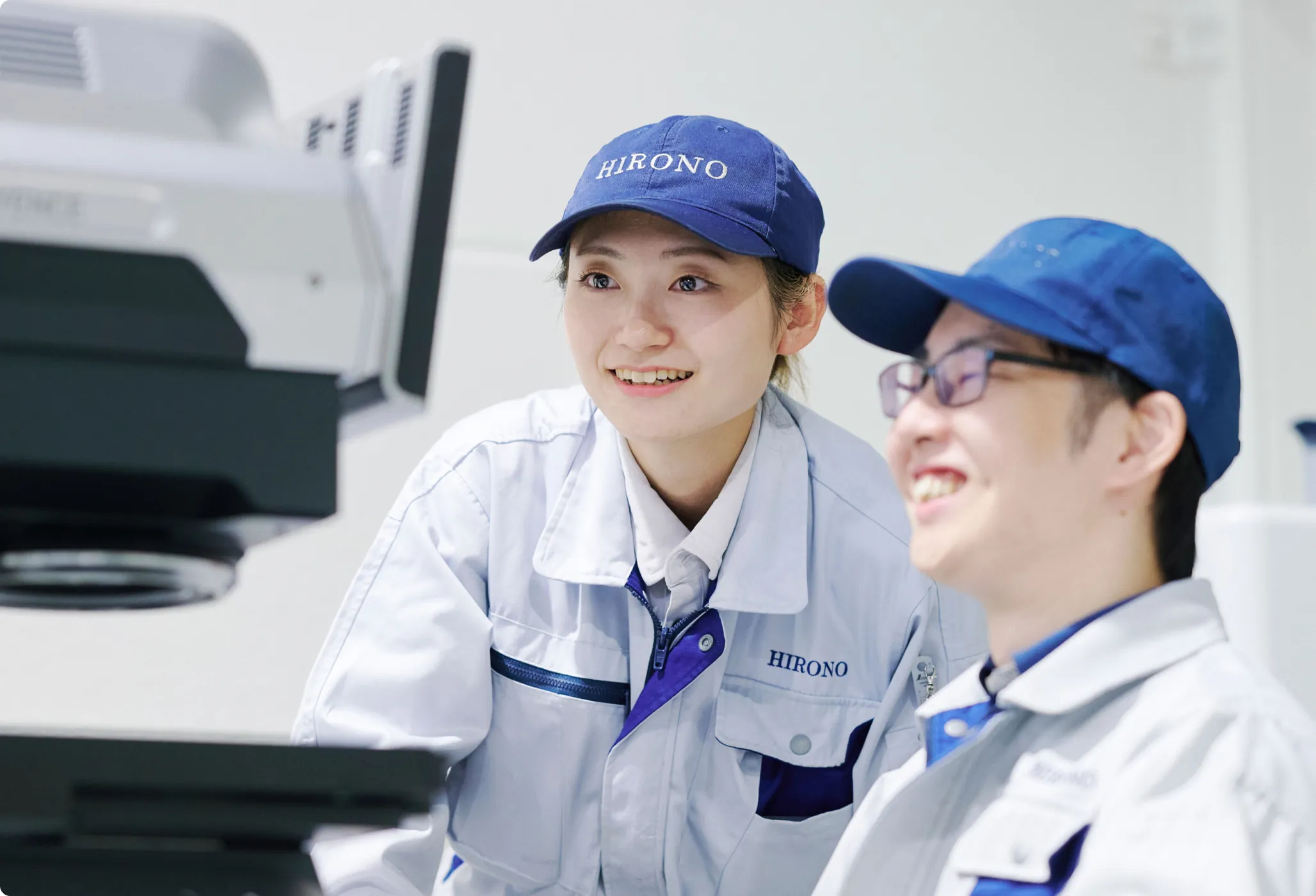 インタビューの様子