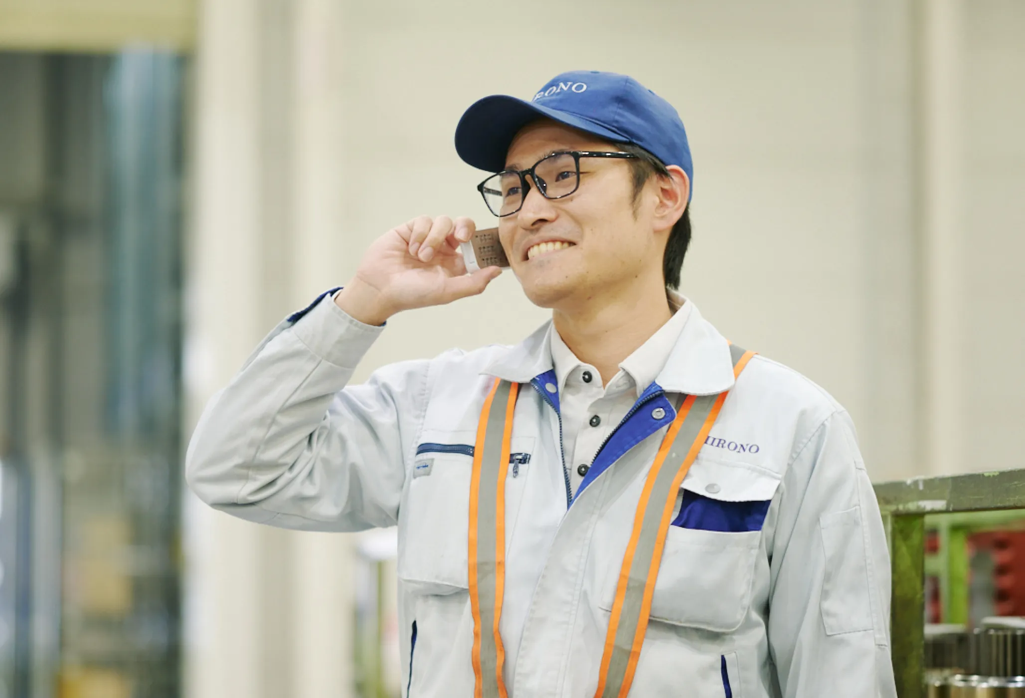 インタビューの様子