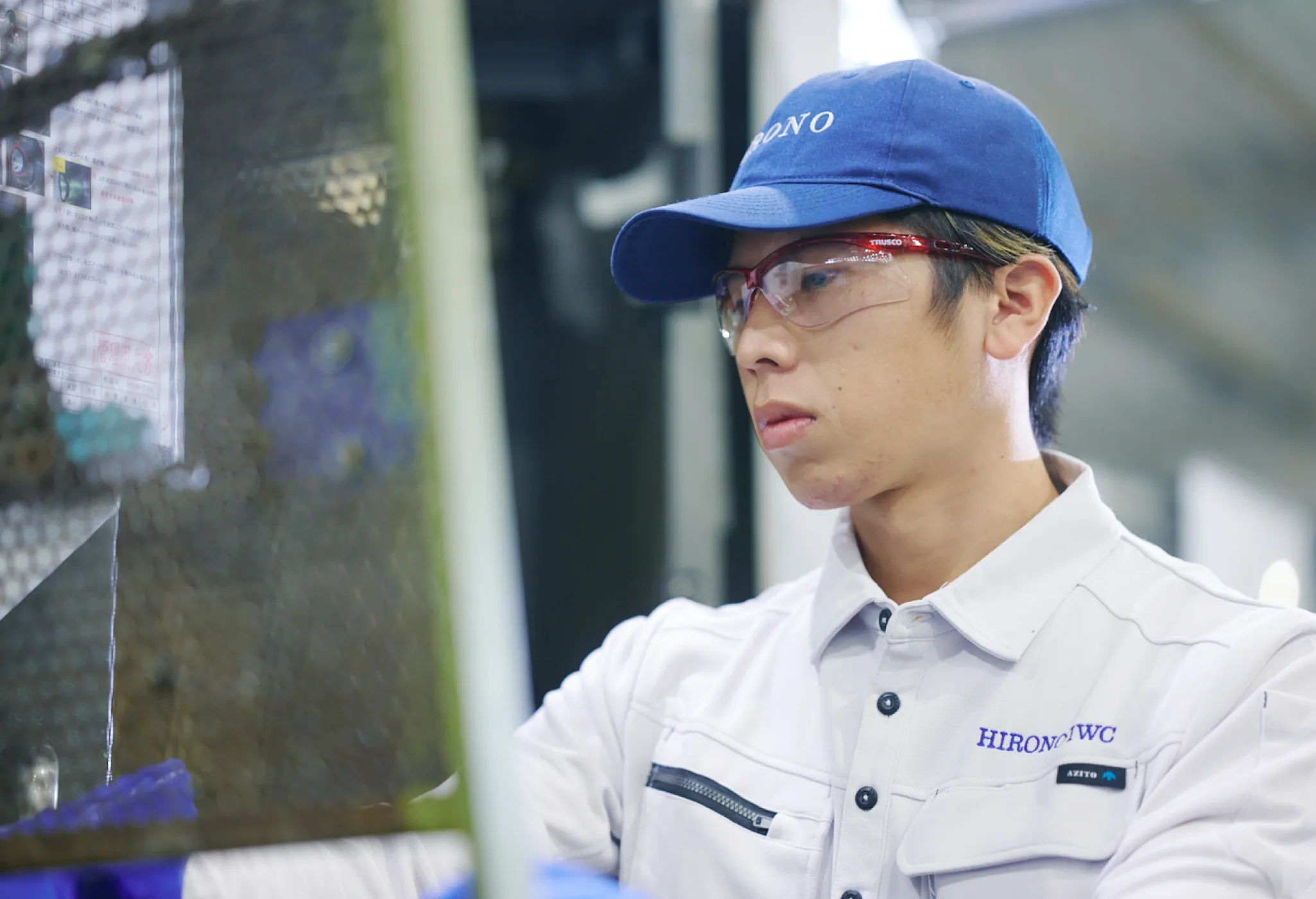 インタビューの様子