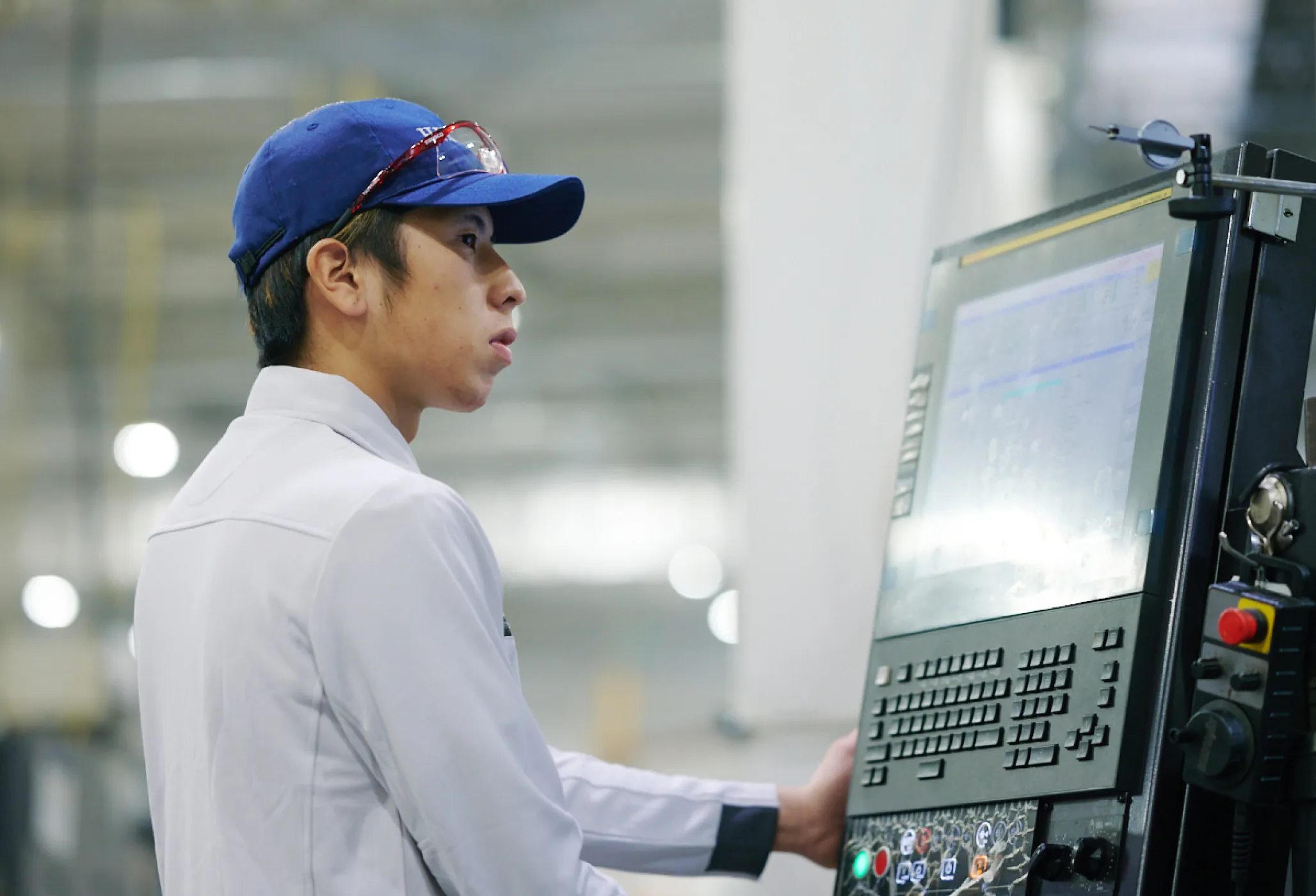 インタビューの様子