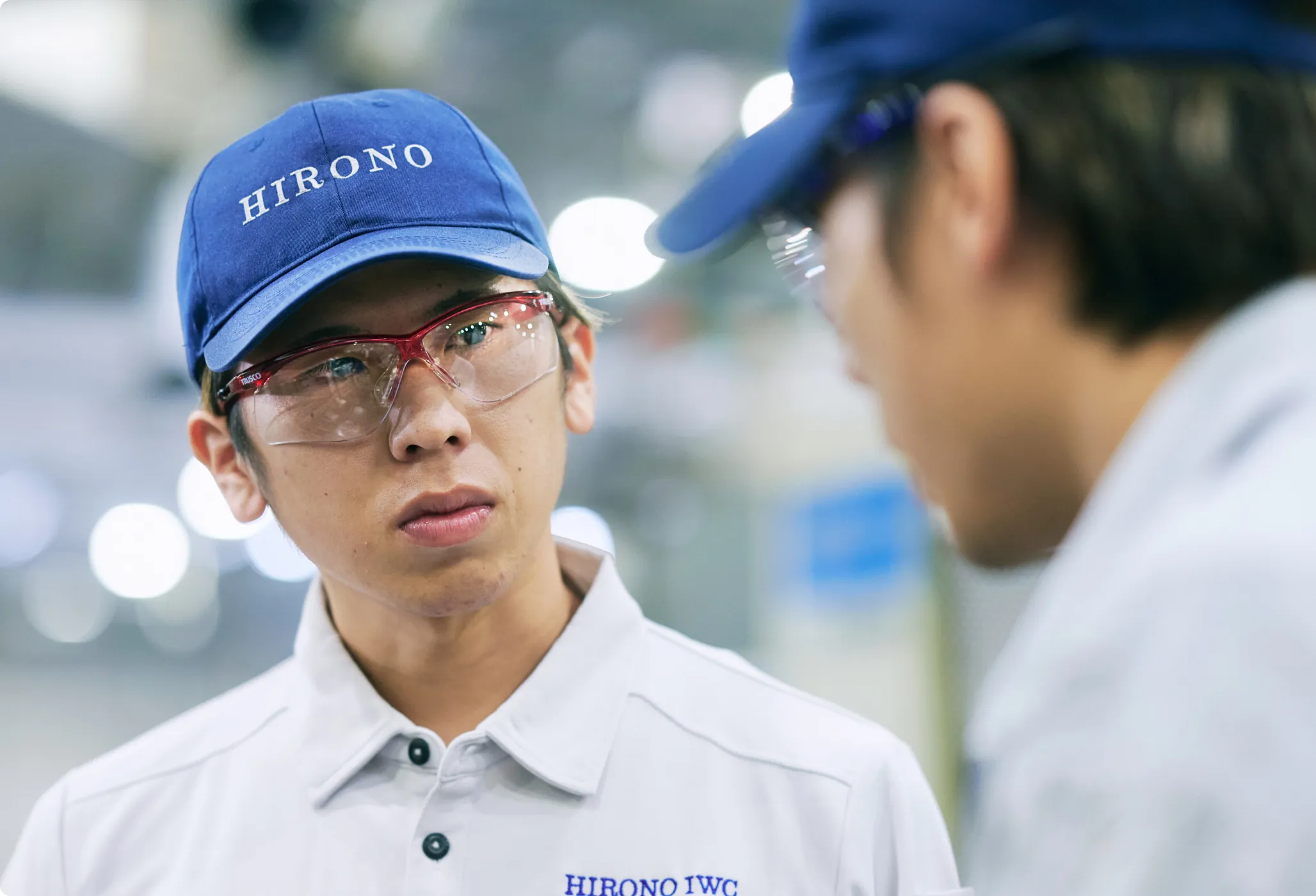 インタビューの様子